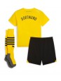 Borussia Dortmund Replika Hemmakläder Barn 2023-24 Kortärmad (+ byxor)